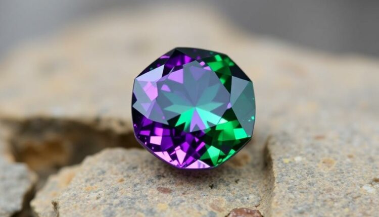 Александрит: камень-хамелеон, который меняет цвет и настроение